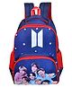 Happlie BTS School Bag with Raincover Blue - Height 16 Inches