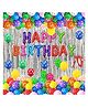 Puchku Happy Birthday Decorations Kit Multicolour - Pack of 32