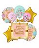 Puchku Birthday Foil Stay Fabulous Balloon - Pack of 5