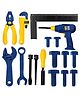 FunBlast Tool Kit Toys for Kids Pack of 17 Multicolor
