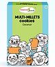 Healthy Sampoorna Satwik Multi-Millet Coconut Cookies 250g - Organic Jaggery & Desi Ghee, No Maida/Preservatives