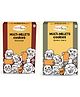 Sampoorna Satwik Multi Millets Cookies Chocochips & Ajwain Jeera - 250 g each