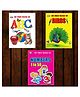 My First Picture Books Set of 3 Book Alphabets Numbers & Birds - English