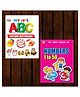 My First Picture Books Set of 2 Books ABC Picture Dictionary & Numbers 1-50 - English