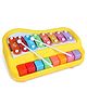 FunBlast Xylophone Hand Knock Piano Toy Musical Instrument - Yellow