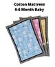 Fabrify New Born Baby Supper Soft Cotton Mattress Godadi Quilt (Pack of 3) -Multi Color
