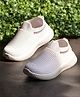 KATS Perforated Slip On Walking Shoes - White