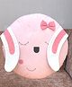 My Gift Booth puppy round cushion-Baby pink