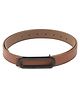 CALVADOSS Self Designed Slider Closure Belt - Tan Brown