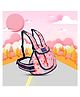 Magic Seat 2 Wheeler Kids Safety Belt Peppapig Print with Pocket - Pink