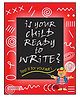 Is Your Child Ready to Write Test it for Yourself Book - English (Wilco)