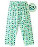 Babyhug Cotton Knit Pyjama Trees Printed - Light Green