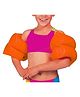 Toyshine PVC Swimming Arm Float Rings for Kids, Arm Floaties Inflatable Swim Arm Bands - Orange