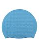 Toyshine Bubble Design Silicone Long Hair Swim Caps Comfortable Durable Silicone Swimming Caps Pack of 4 - Colour May Vary