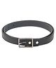 CALVADOSS Self Design Buckle Closure Belt - Black