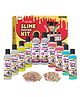 HOTKEI Make 40 Plus Slimes Multicolor Scented DIY Magic Toy Slimy Slime Activator Glue Gel Jelly Putty Making Kit Set Toy For Boys Girls Kids Slime Activator Making Kit 8 Slime Glue 2 Activator - 100 ml each
