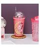 The Procure Store Unicorn Printed Sippers Red - 500 ml