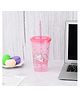 The procure Store Unicorn with Rainbow Printed Sippers Pink - 500 ml