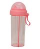 The Procure Store Multipurpose Dual Sippers Transparent Bottle - Pink
