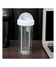 The Procure Store Multipurpose Dual Sippers Transparent Bottle - White
