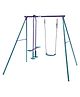 Plum Helios Metal Single Swing and Glider Set - Multicolour