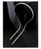 Yellow Chimes Hair Band for Women and Girls | Silver-Toned Tassel Hairband | Bridal Crystal Headpiece | Stylish Hair Accessory for Women and Girls