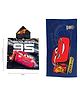 Athom Living Disney Cars Hooded Bath Towel Combo Pack of 2 - Multicolour