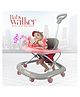Dash Baby Walker With Parental Handle - Pink