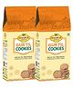 Dhampurgreen Gur Til Cookies - Vegan Gluten-Free Sesame Biscuits, Pack of 2 (200g Each)