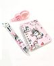 New Pinch Unicorn Cartoon Design Stationery Gift Pack - Pink