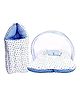 Fareto Baby Gift Pack Set Mattress with Net & Sleeping Bag - Blue