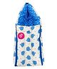 Fareto 3 In 1 Cotton Baby Bed Sleeping Bag & Carry Nest Elephant Print - Blue