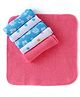 Babyhug Knit Terry Wash cloths Pack of 6 - Multicolour