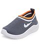 Chiu Mesh Designed Slip On Sports Shoes - Grey