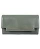 The Clownfish Laura Collection Womens Wallet Clutch Ladies Purse with Multiple Card Slots- Olive Green