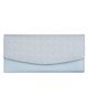 THE CLOWNFISH Remy Collection Womens Wallet Clutch Ladies Purse with Multiple Card Slots (Sky Blue)