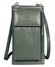 The Clownfish Adora Faux Leather Wallet - Olive Green