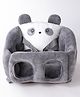 Animal Designed Baby Support Portable High Chair-Black| Easy to Assemble| Soft & Comfortable| Side Protection| Safety Harness