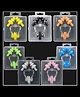 BitFeex Waterproof Silicone Swimming Earplugs Nose Clip Plugs Ear & Nose Protector Swimming Sets (Color Vay Mary)
