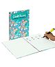 CocoMoco Erasable Doodle Drawing Chalk Board Book Underwater Theme
