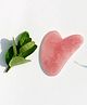 On Earth Rose Quartz Gua Sha Massager for Women Pack of 1 - Pink