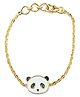 Vidushi Astha 92.5 Sterling Silver Panda Chain Bracelet Multicolour - 2.80 g