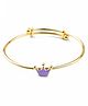 Vidushi Astha 92.5 Sterling Princess Crown Bangle Multicolour - 4.20 g