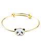 Vidushi Astha 92.5 Sterling Silve Panda Bangle Multicolour - 5.20 g