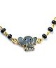 Vidushi Astha 92.5 Sterling Silver Elephant Nazaria Multicolour - 2.90 g