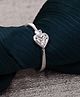 CLARA Pure 925 Sterling Silver Spade Adjustable Ring - 1.9 g