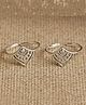 CLARA 925 Sterling Size Adjustable Ethnic Toe Rings Silver - 1.9 g