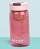 Mihar Essentials Fruit Infuser Sipper Water Bottle Pink - 650 ml