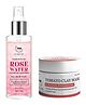 TNW The Natural Wash Combo of 2 Tomato Clay Mask 50g Steam Distilled Pure Rose Water 200ml