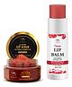 TNW The Natural Wash  Lip Scrub Pomegranate Tinted Lip Balm Combo of 2 - 25 &  6 g